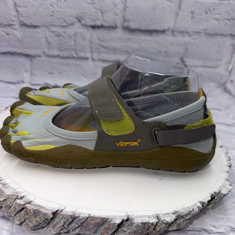 Vibram FiveFingers Sprint Women’s Sz 39 US 8 Olive Green Barefoot Toe Shoes